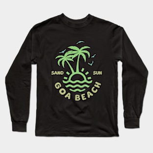 On The Beach - Goa Beach, India Long Sleeve T-Shirt